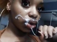 Big lip ebony blowjobs