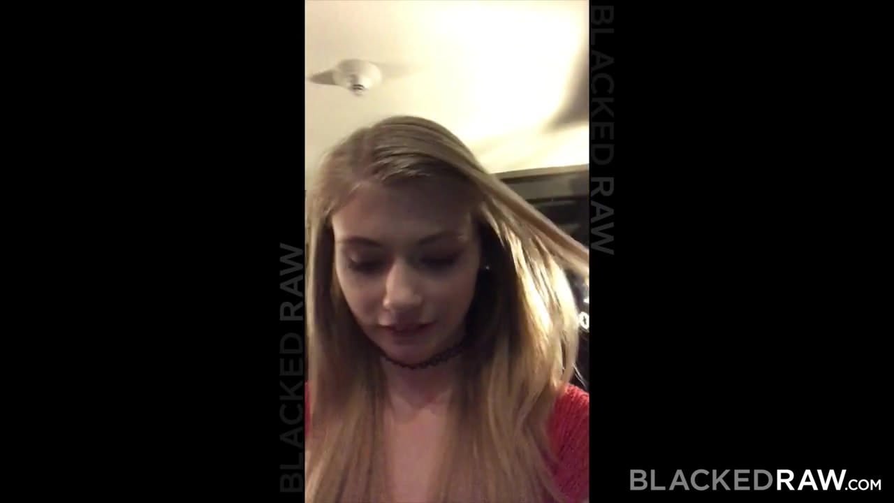 BLACKEDRAW Small blonde teen destroyed by the biggest Cock youve ever seen.