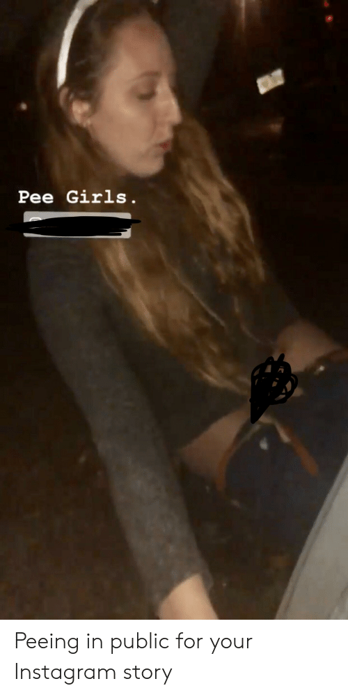 Boys and girls peeing together