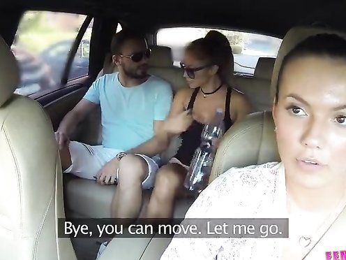 best of Lady fake driver taxi